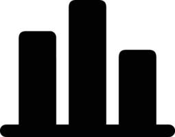 Chart icon symbol image for data statistic analysis illustration vector