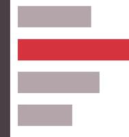 Chart icon symbol image for data statistic analysis illustration vector