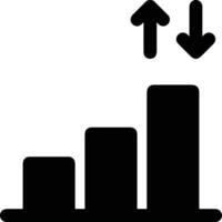 Chart icon symbol image for data statistic analysis illustration vector
