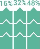 Chart icon symbol image for data statistic analysis illustration vector