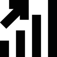 Chart icon symbol image for data statistic analysis illustration vector