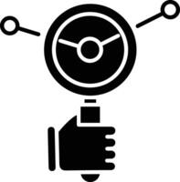 Chart icon symbol image for data statistic analysis illustration vector