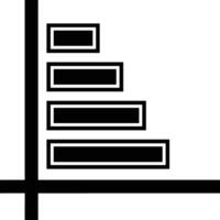 Chart icon symbol image for data statistic analysis illustration vector