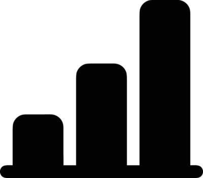 Chart icon symbol image for data statistic analysis illustration vector