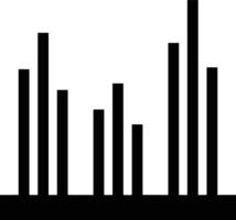 Chart icon symbol image for data statistic analysis illustration vector