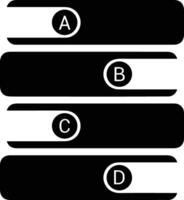 Chart icon symbol image for data statistic analysis illustration vector