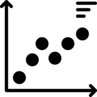 Chart icon symbol image for data statistic analysis illustration vector