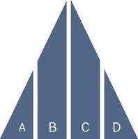 Chart icon symbol image for data statistic analysis illustration vector