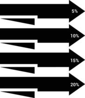 Chart icon symbol image for data statistic analysis illustration vector