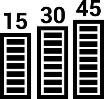 Chart icon symbol image for data statistic analysis illustration vector