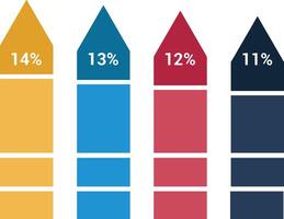 Chart icon symbol image for data statistic analysis illustration vector