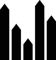 Chart icon symbol image for data statistic analysis illustration vector