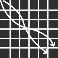 Chart icon symbol image for data statistic analysis illustration vector