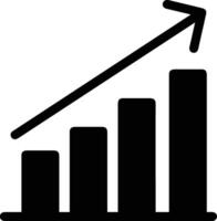 Chart icon symbol image for data statistic analysis illustration vector