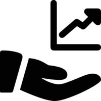 Chart icon symbol image for data statistic analysis illustration vector