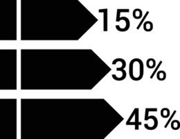 Chart icon symbol image for data statistic analysis illustration vector