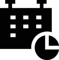 Chart icon symbol image for data statistic analysis illustration vector