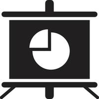 Chart icon symbol image for data statistic analysis illustration vector