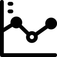 Chart icon symbol image for data statistic analysis illustration vector