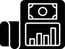 Chart icon symbol image for data statistic analysis illustration vector