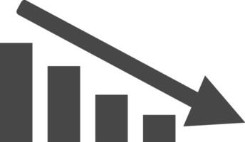 Chart icon symbol image for data statistic analysis illustration vector