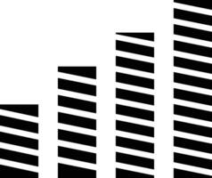 Chart icon symbol image for data statistic analysis illustration vector
