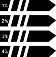 Chart icon symbol image for data statistic analysis illustration vector