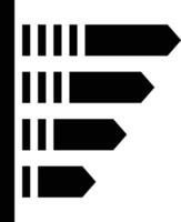 Chart icon symbol image for data statistic analysis illustration vector