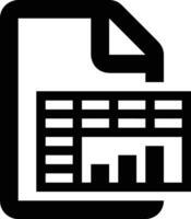 Chart icon symbol image for data statistic analysis illustration vector