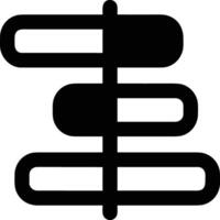 Chart icon symbol image for data statistic analysis illustration vector