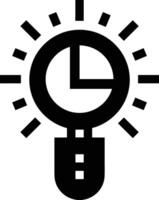 Chart icon symbol image for data statistic analysis illustration vector