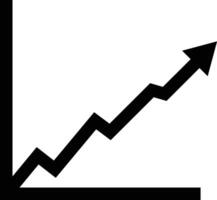 Chart icon symbol image for data statistic analysis illustration vector