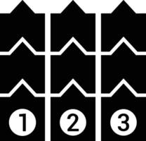 Chart icon symbol image for data statistic analysis illustration vector