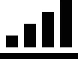 Chart icon symbol image for data statistic analysis illustration vector