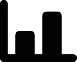 Chart icon symbol image for data statistic analysis illustration vector