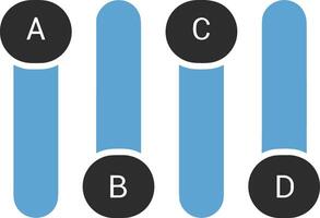 Chart icon symbol image for data statistic analysis illustration vector