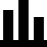 Chart icon symbol image for data statistic analysis illustration vector