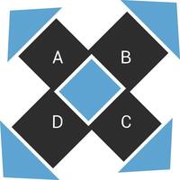Chart icon symbol image for data statistic analysis illustration vector