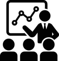 Chart icon symbol image for data statistic analysis illustration vector