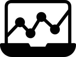 Chart icon symbol image for data statistic analysis illustration vector