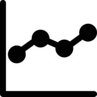 Chart icon symbol image for data statistic analysis illustration vector