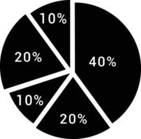 Chart icon symbol image for data statistic analysis illustration vector