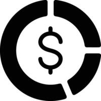 Chart icon symbol image for data statistic analysis illustration vector