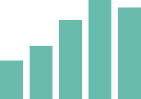 Chart icon symbol image for data statistic analysis illustration vector