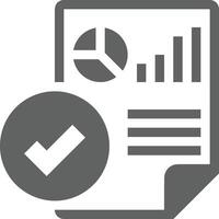 Chart icon symbol image for data statistic analysis illustration vector