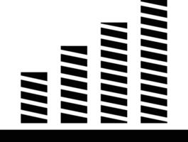 Chart icon symbol image for data statistic analysis illustration vector
