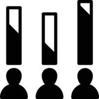 Chart icon symbol image for data statistic analysis illustration vector