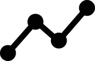 Chart icon symbol image for data statistic analysis illustration vector