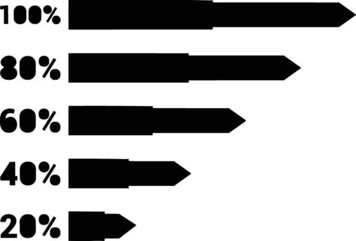 Chart icon symbol image for data statistic analysis illustration vector