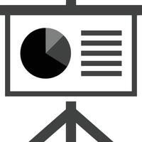 Chart icon symbol image for data statistic analysis illustration vector